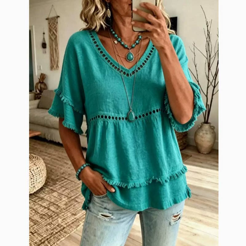 Boho is A Vibe in color: Turquoise