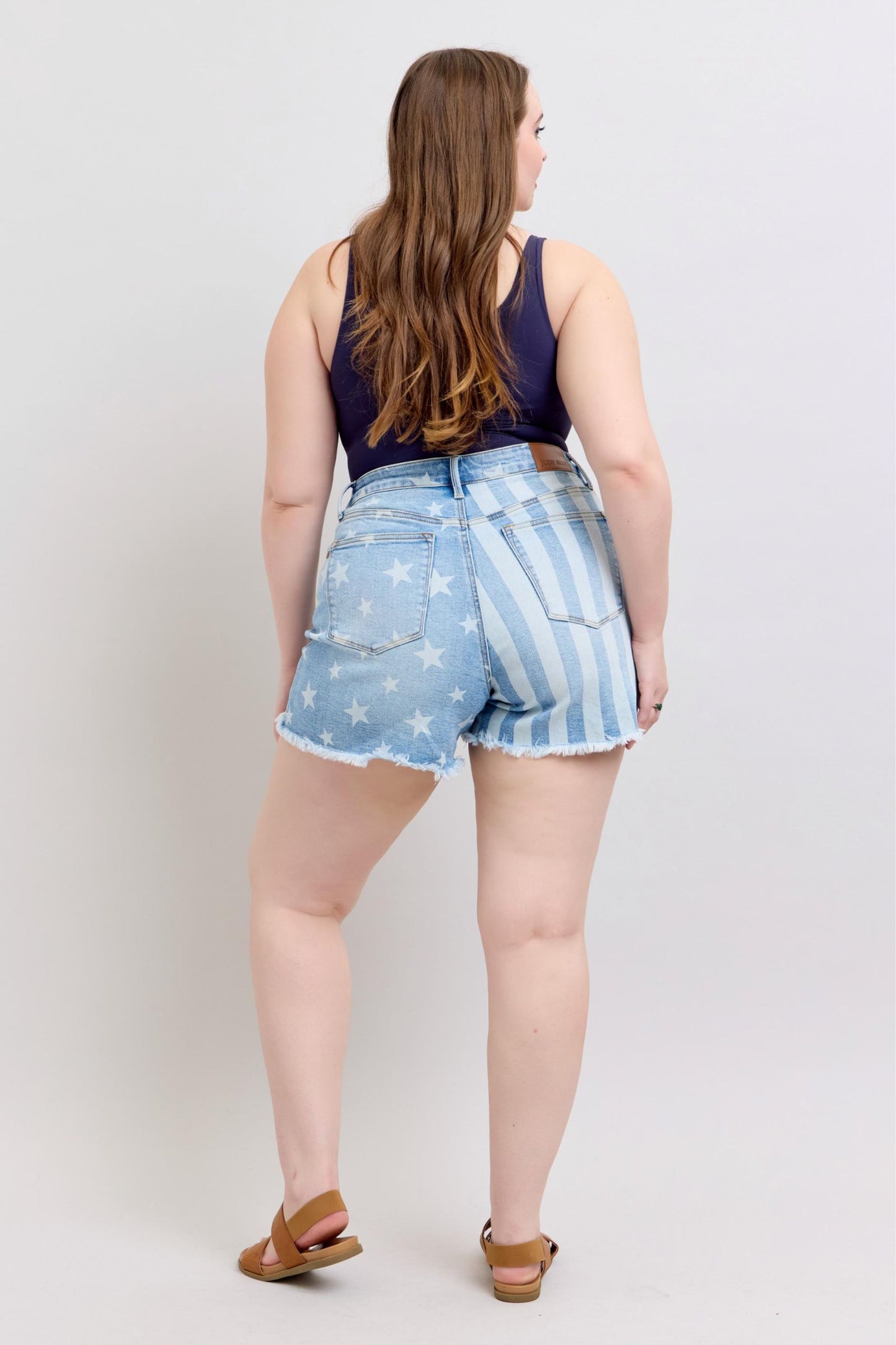 Judy Blue Stars and Stripes Shorts