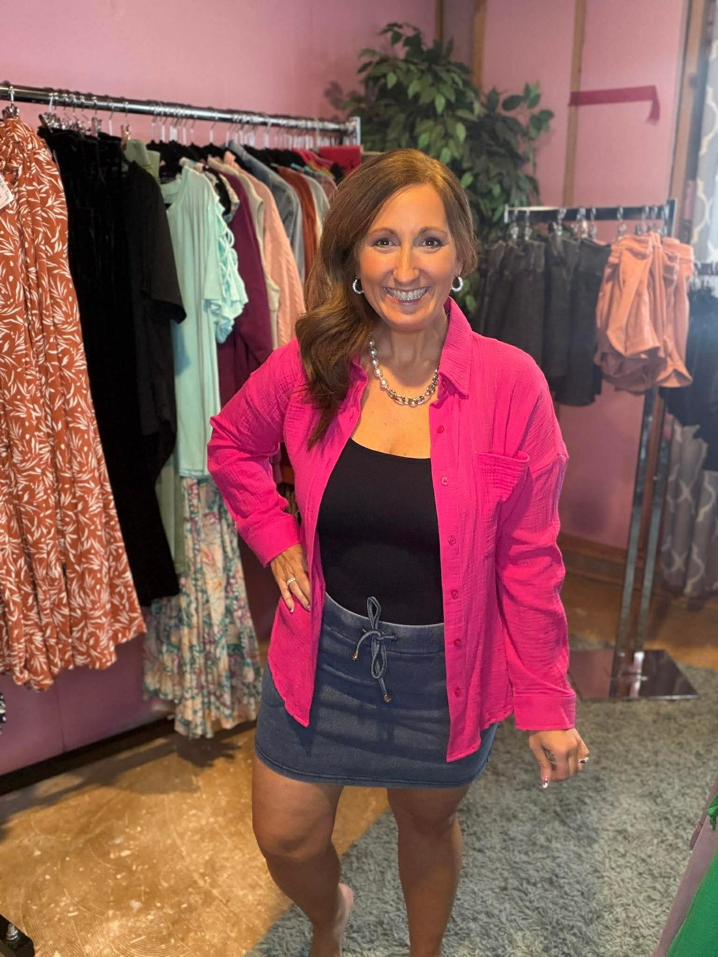 Redefining Summer Denim Skort