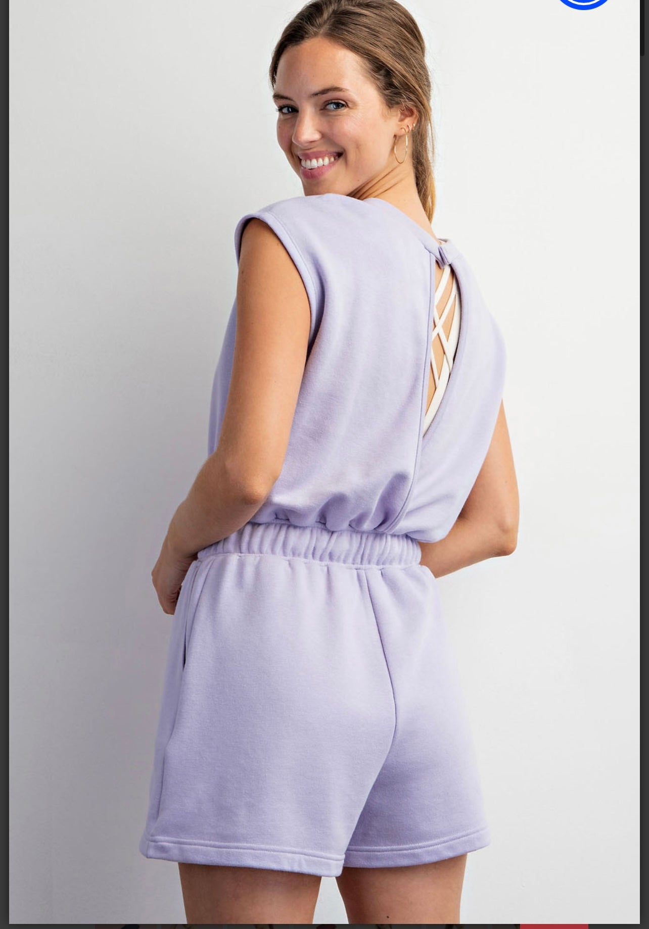 Dream In Lilac Romper