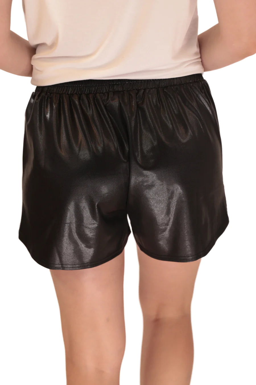 Made to Shine Metallic Shorts
