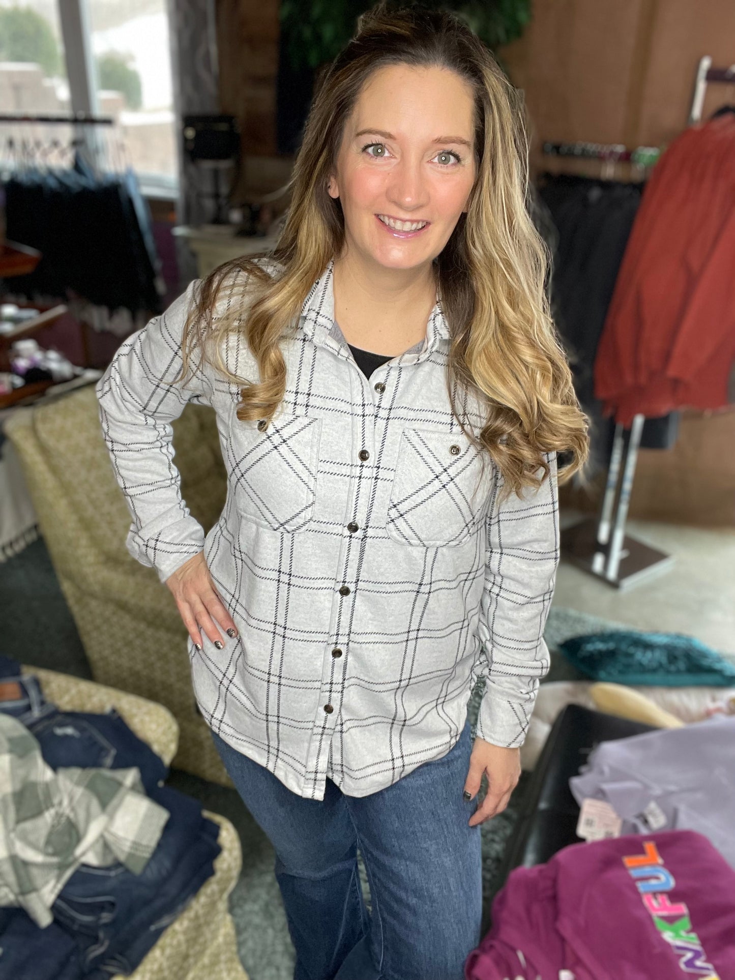 Is It Flannel in Gray