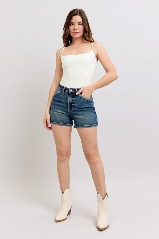 Judy Blue Shield Pocket Shorts