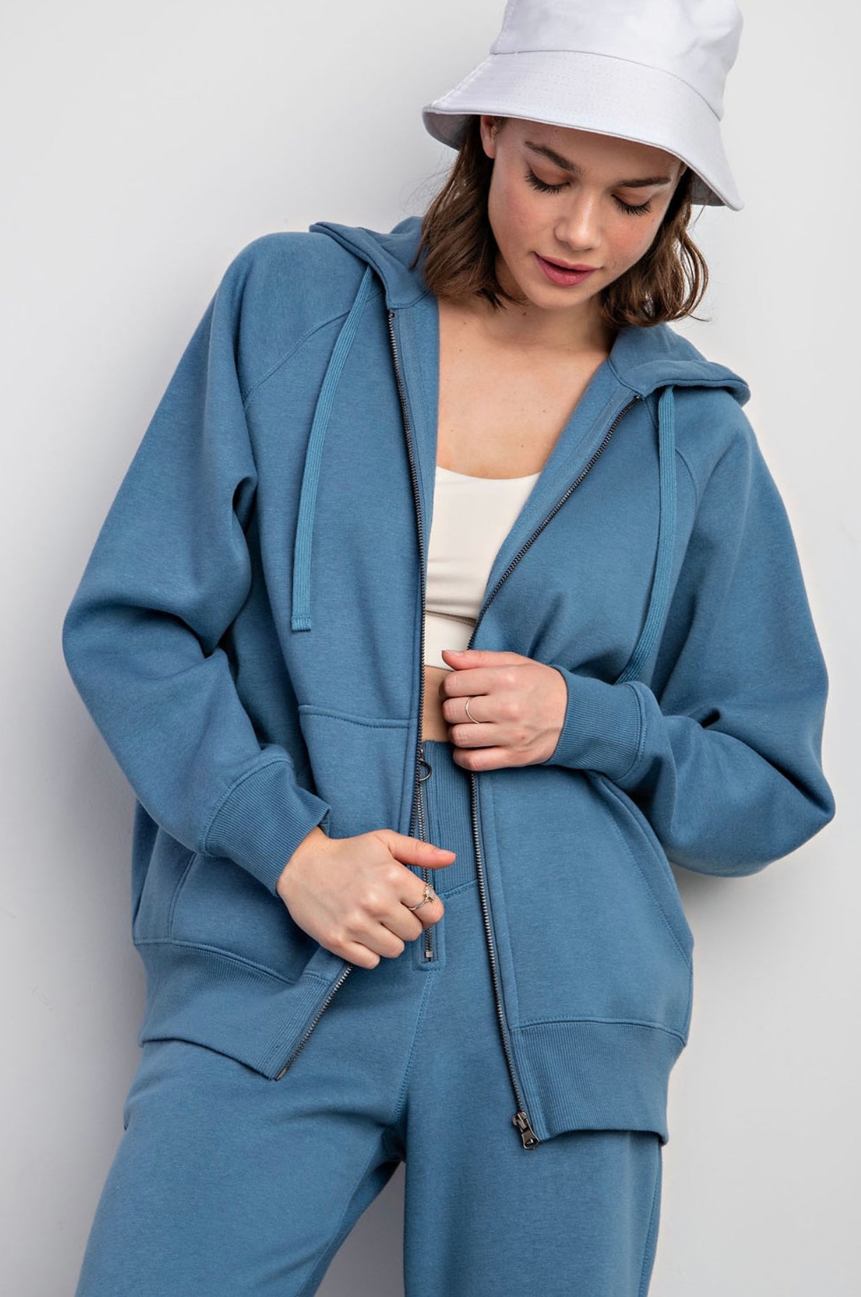 Bonfire Hoodie in Blue