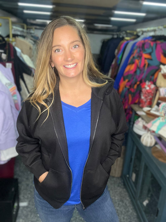 Bonfire Hoodie In Black