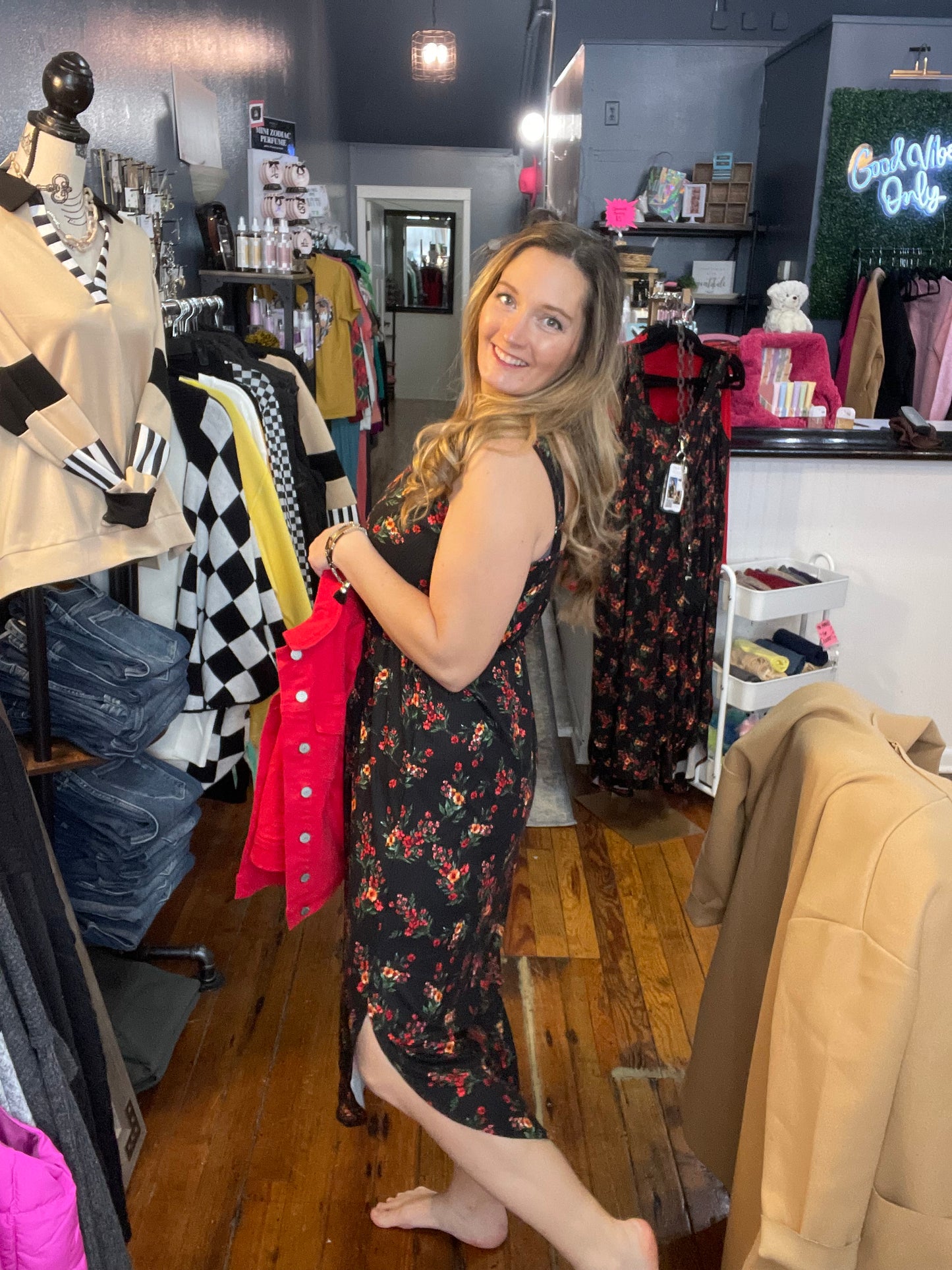 Flirty Floral Dress