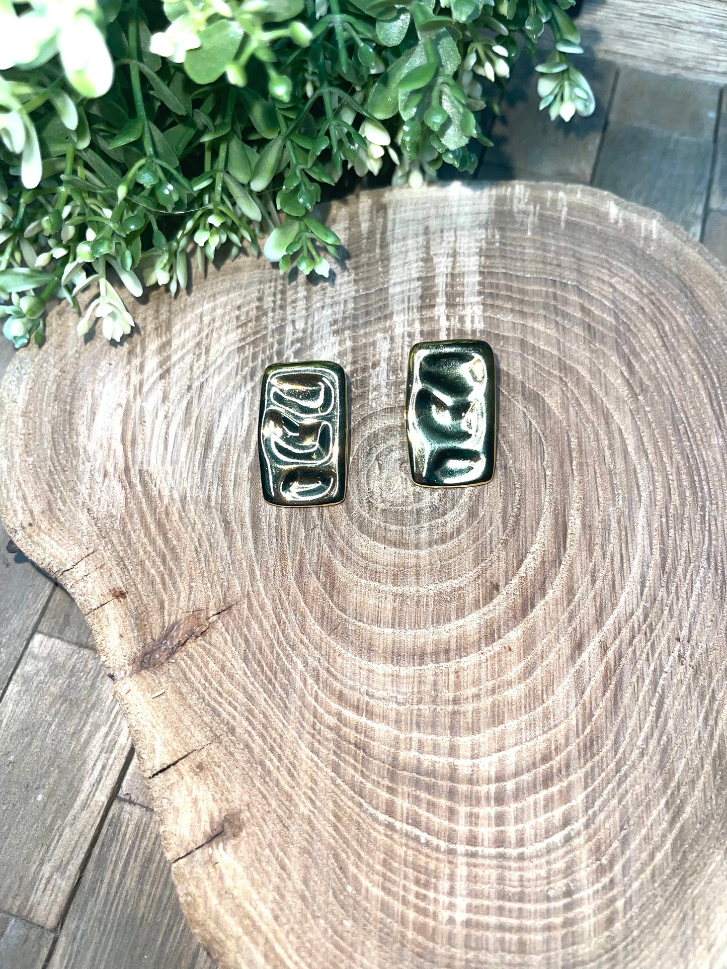 Bars Of Gold Earrings