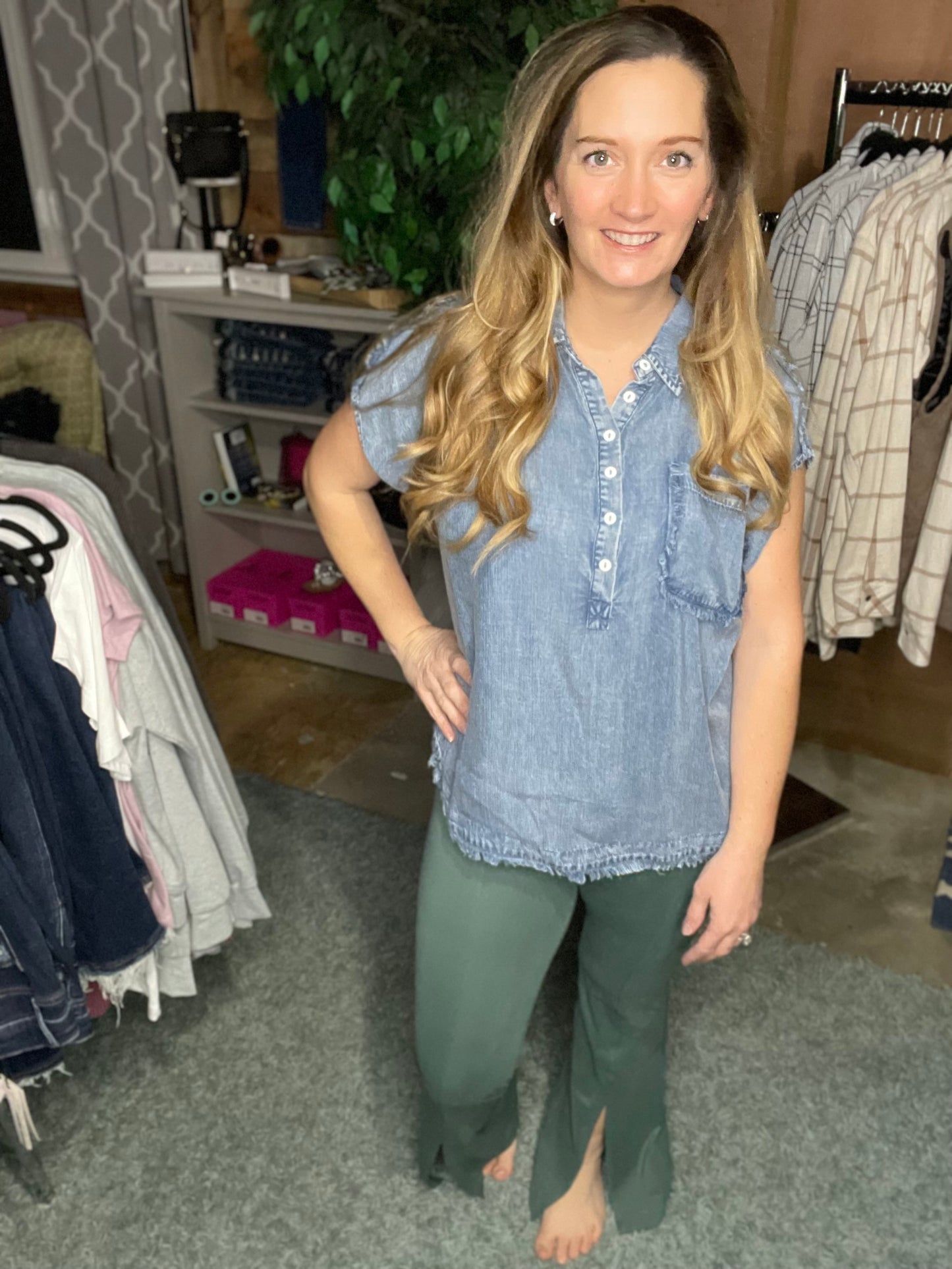 Flare fun in fern