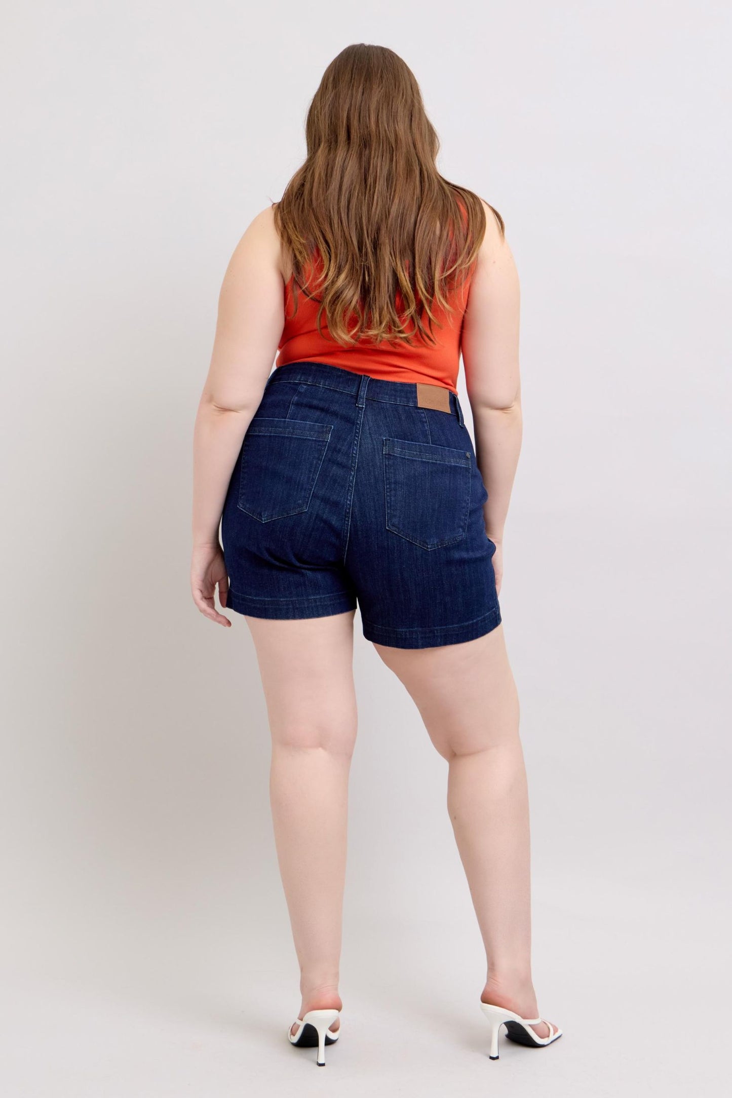 Judy Blue Denim Trouser Shorts