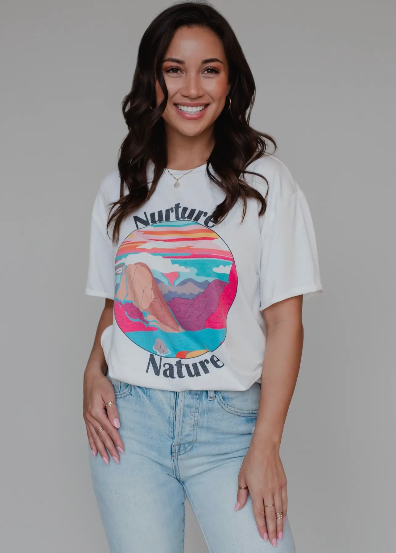 Nurture Nature Graphic Tee