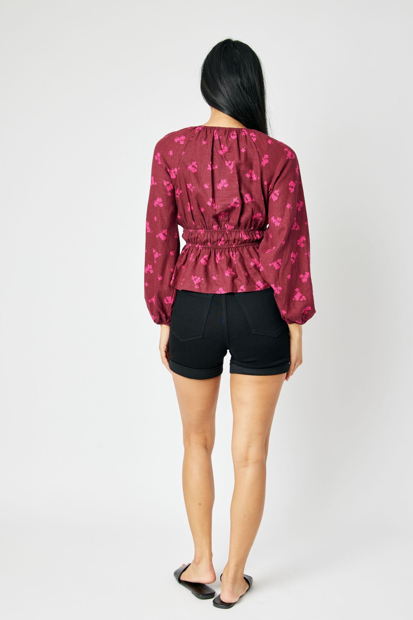 Judy Blue Black Denim Shorts