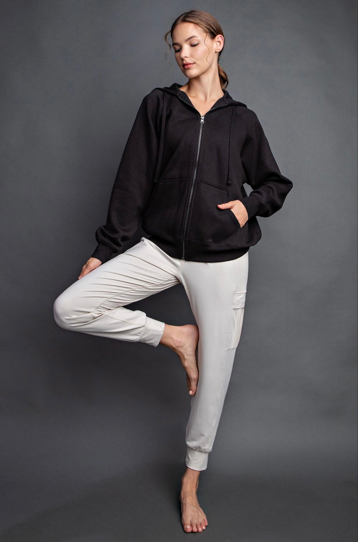 Bonfire Hoodie In Black