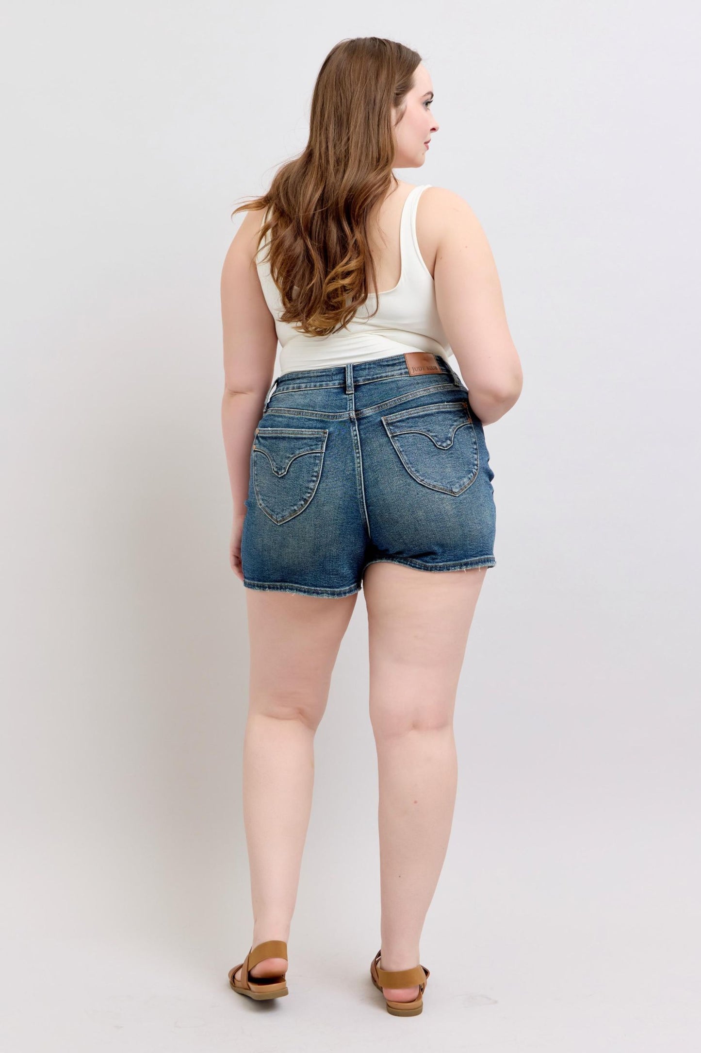 Judy Blue Shield Pocket Shorts