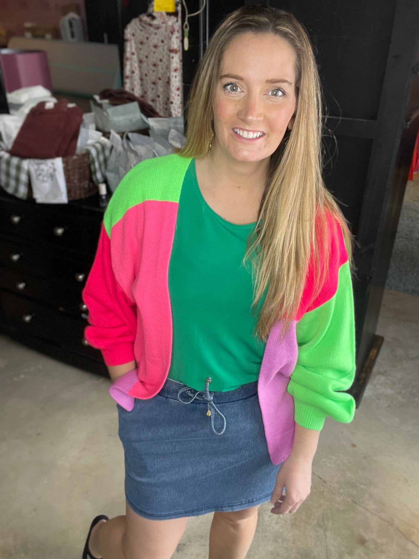 Redefining Summer Denim Skort