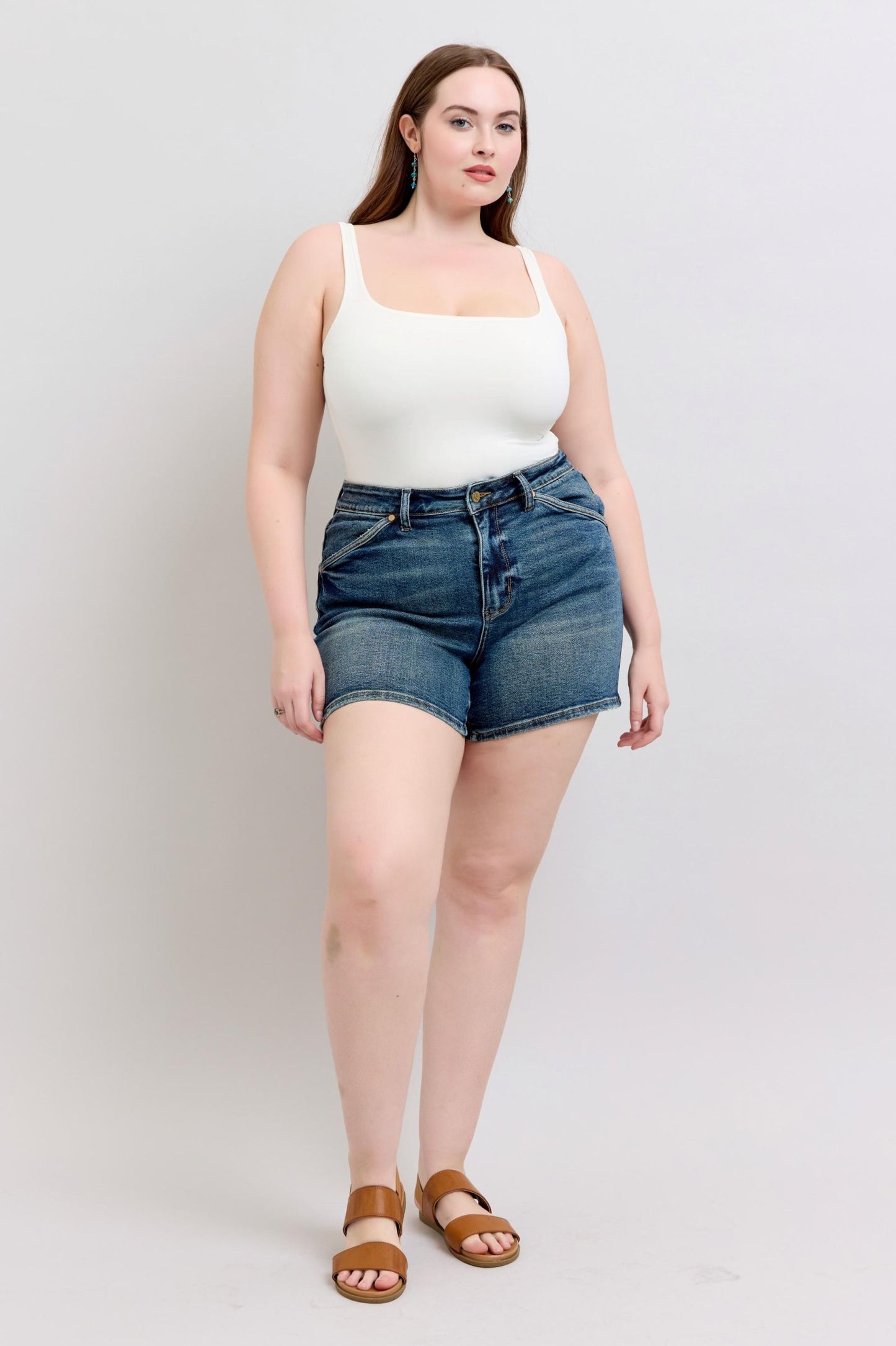 Judy Blue Shield Pocket Shorts