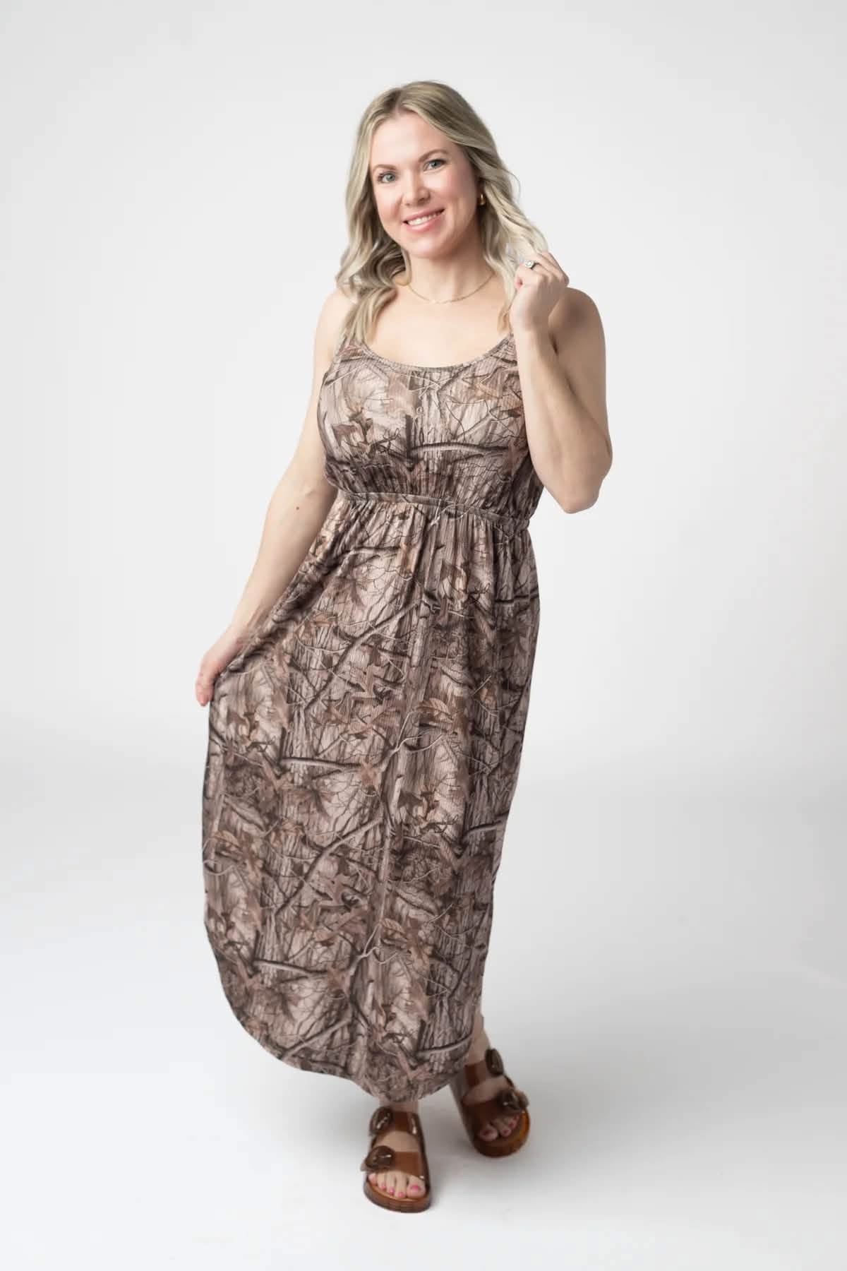 Camouflaged in Fashion Dress