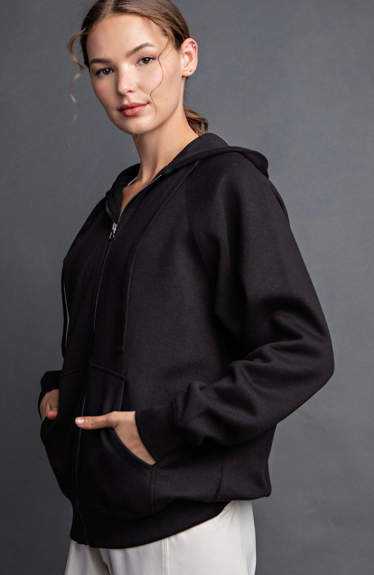 Bonfire Hoodie In Black