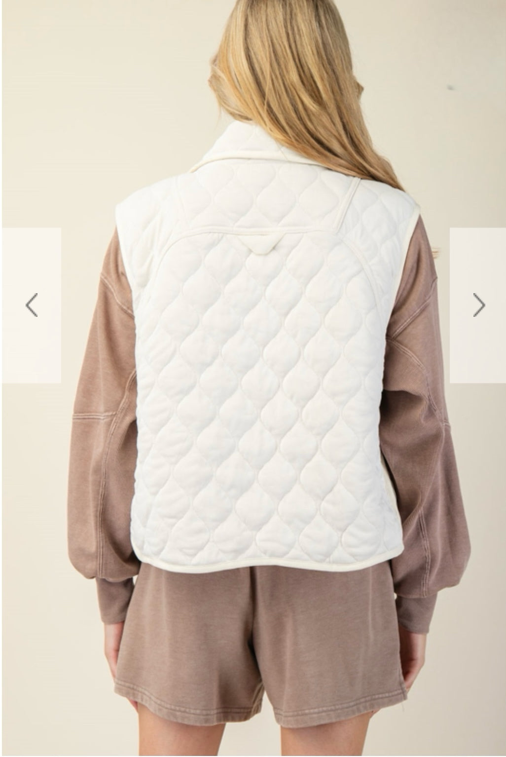 Vanilla Bean Vest