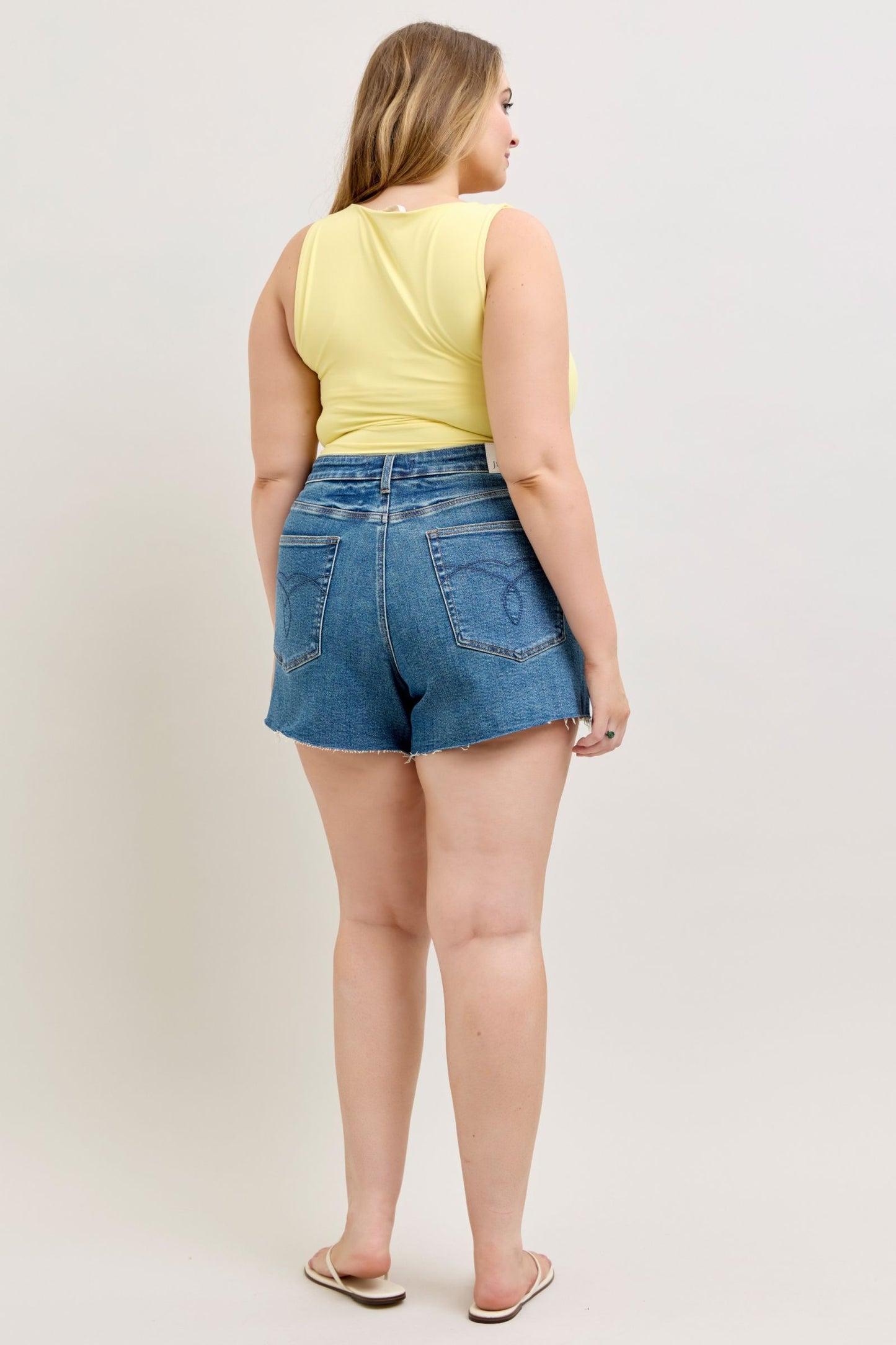 High Rise Rigid Magic Cut Off Judy Blue Shorts
