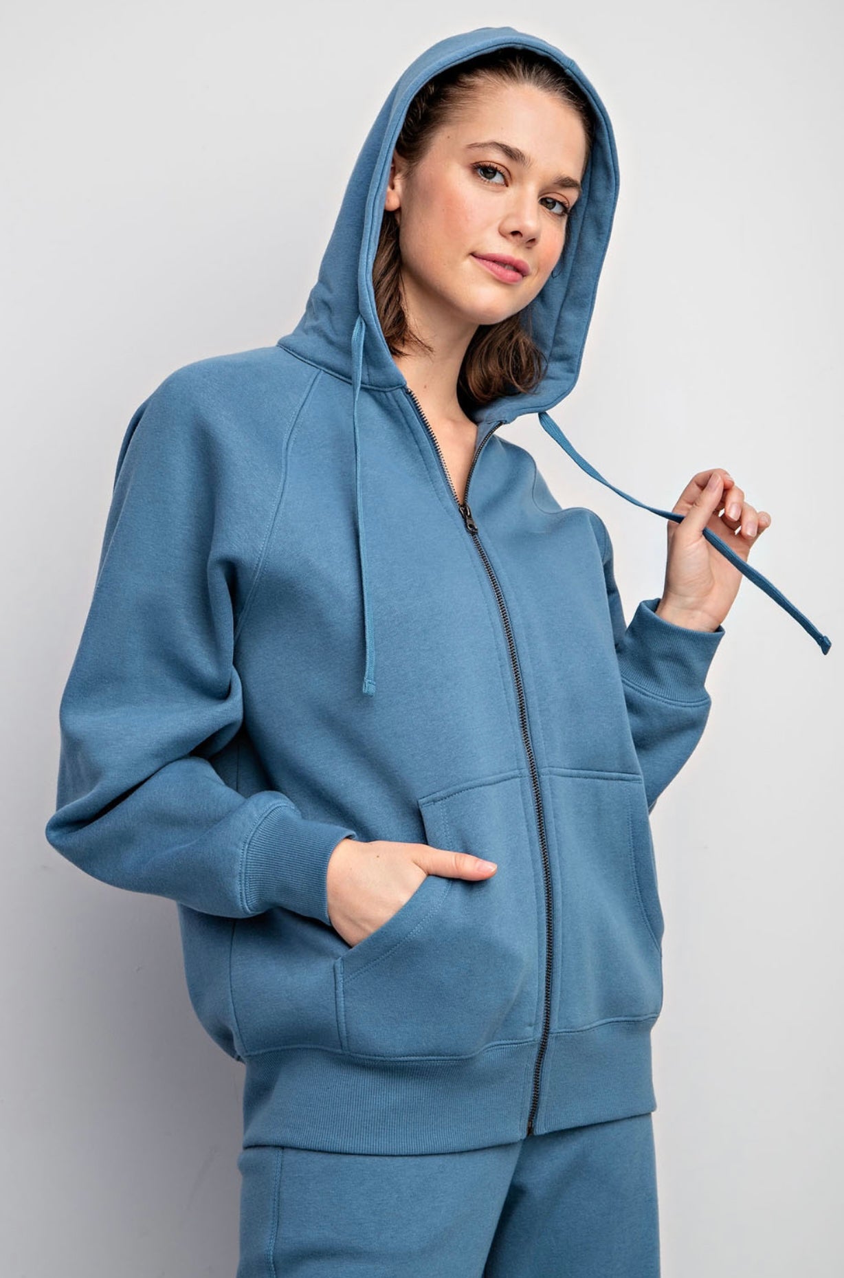 Bonfire Hoodie in Blue