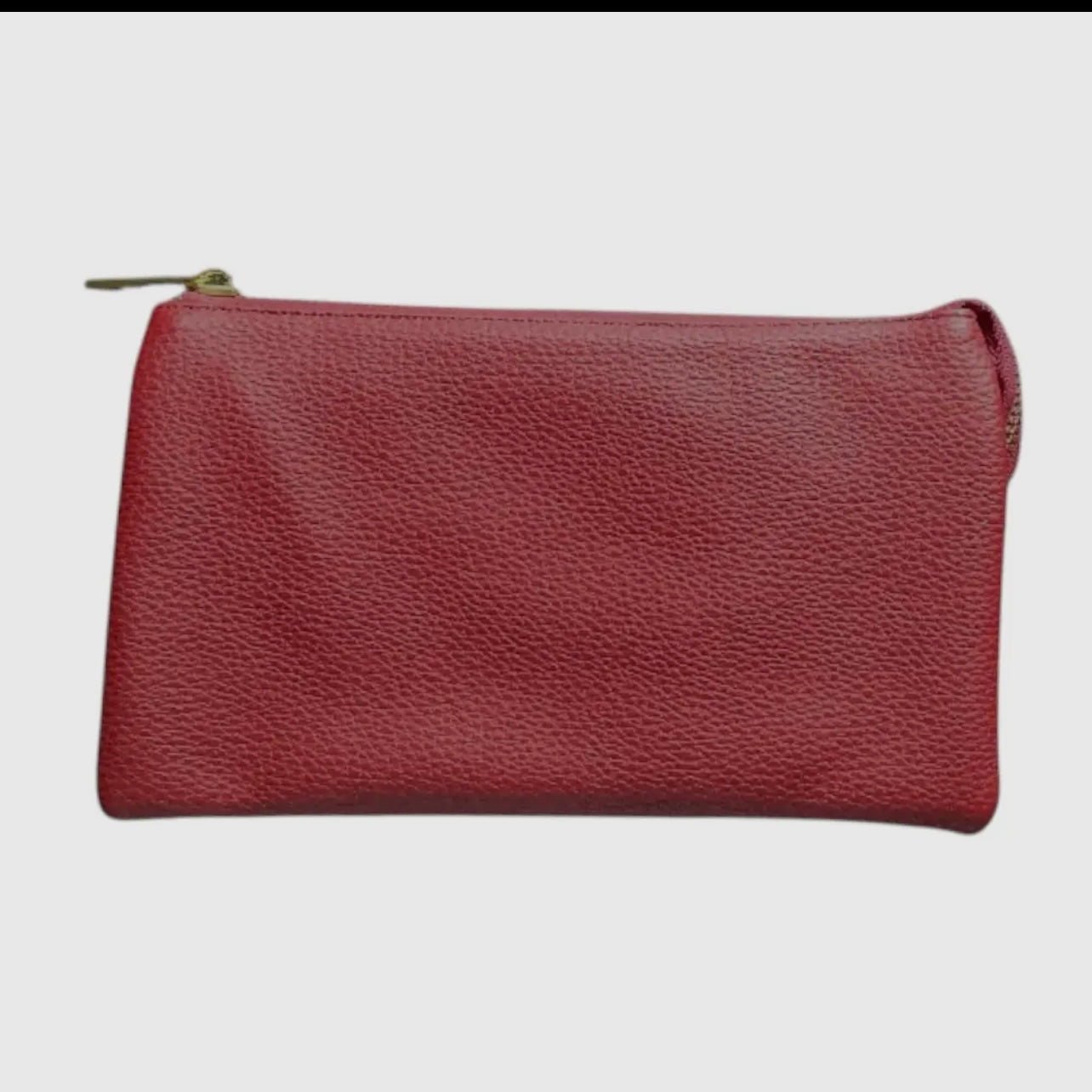 Clutch Waller into Crossbody Bag in Burgundy