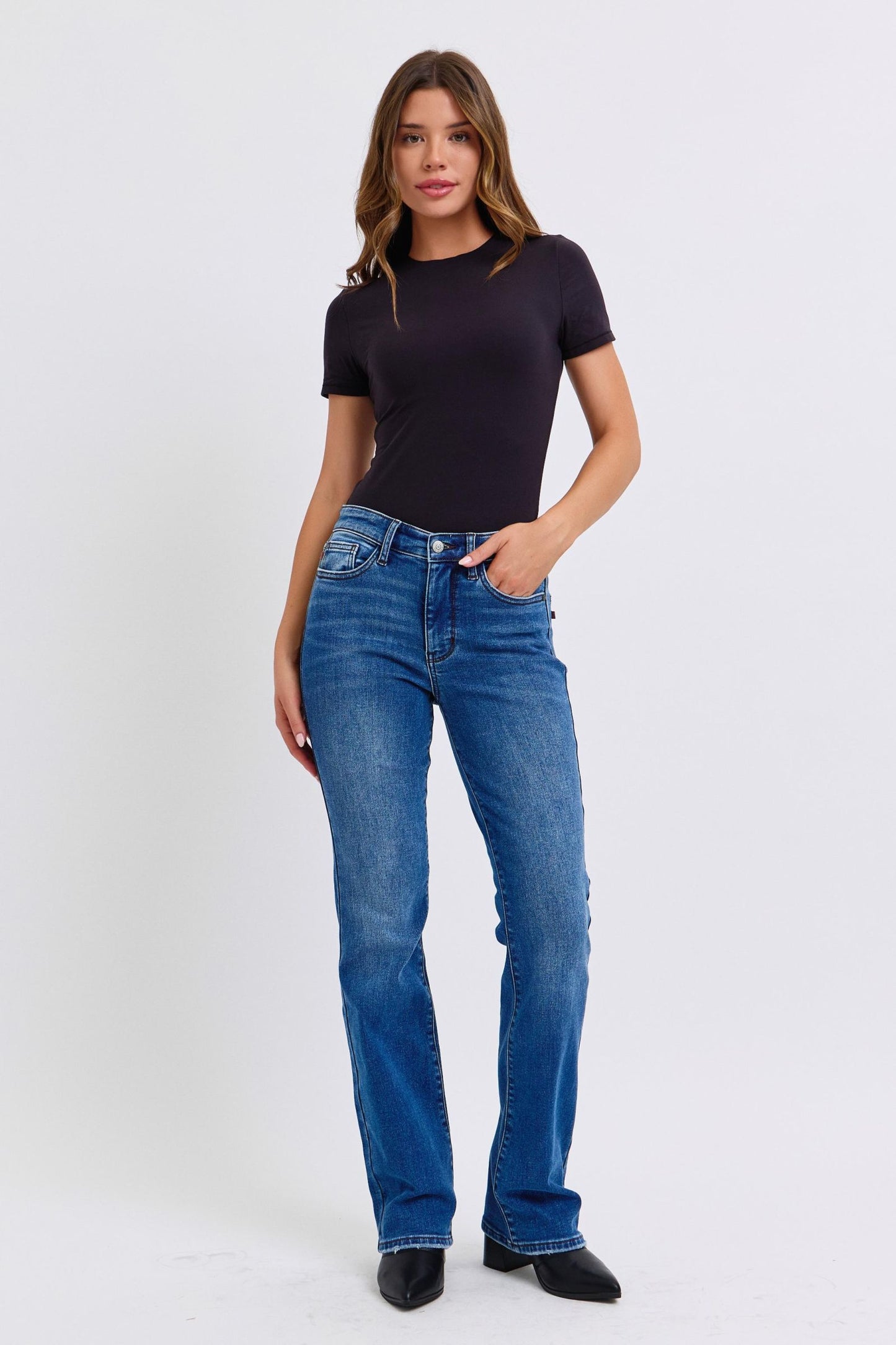 Judy Blue Bootcut Midrise Jeans