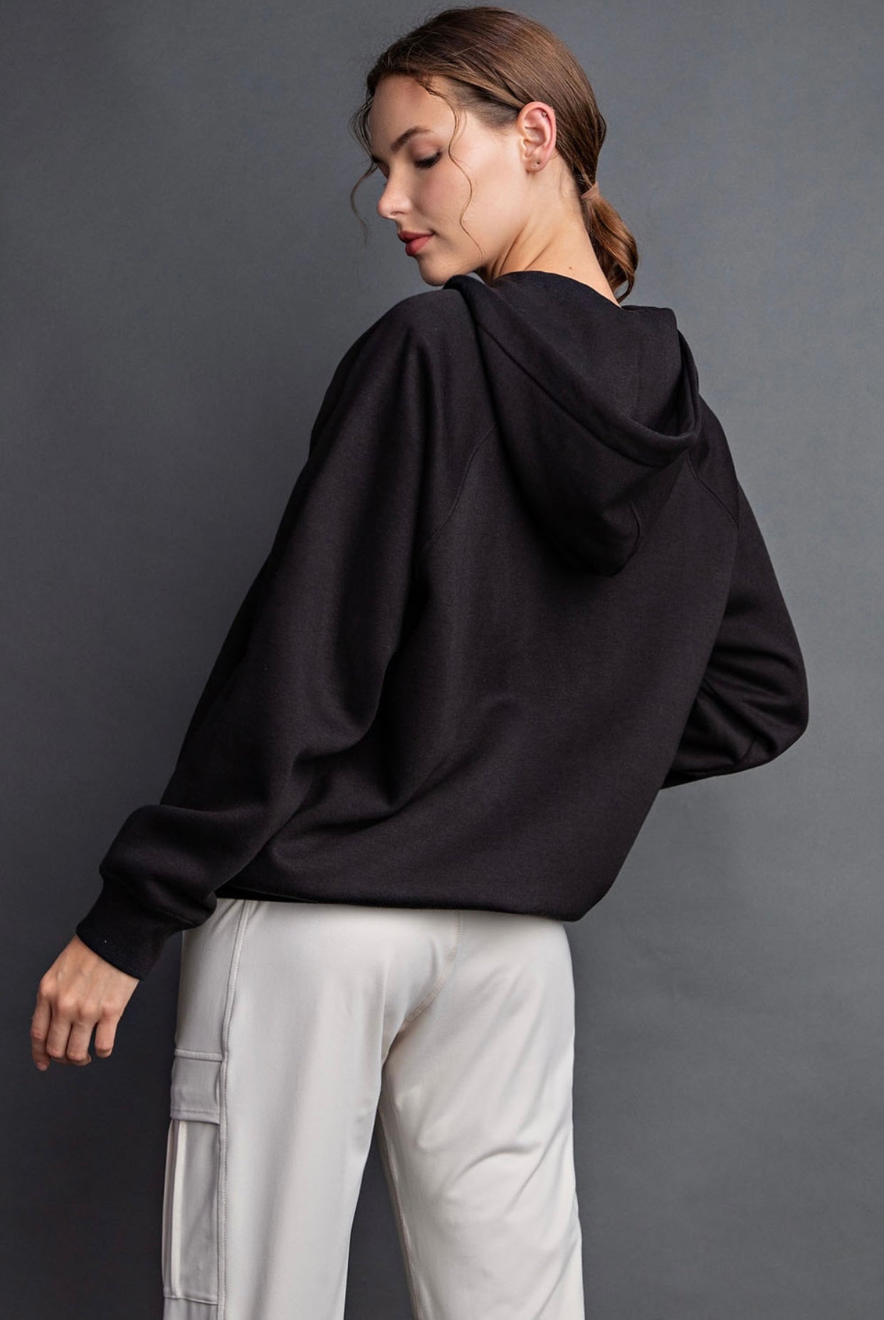 Bonfire Hoodie In Black