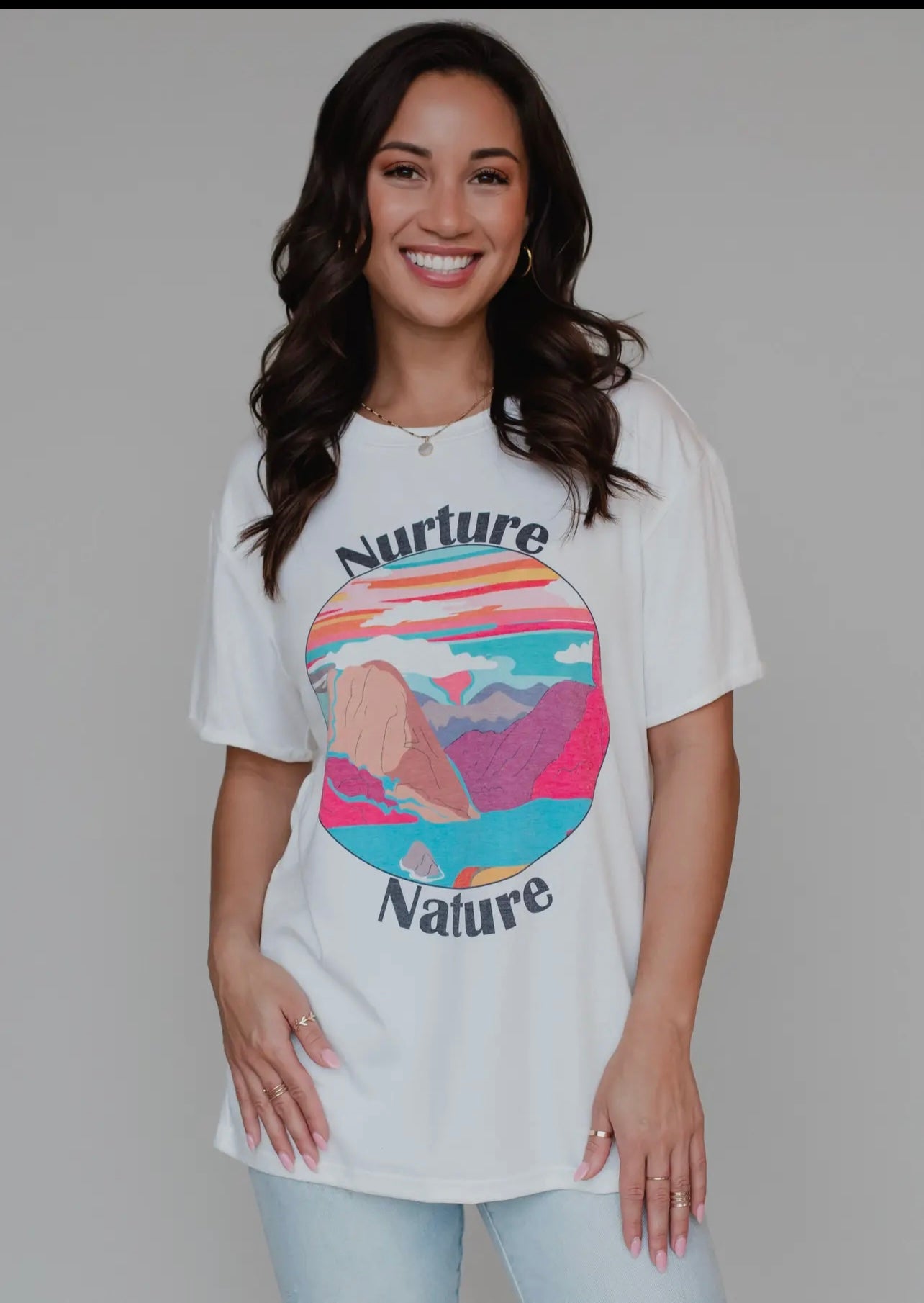 Nurture Nature Graphic Tee