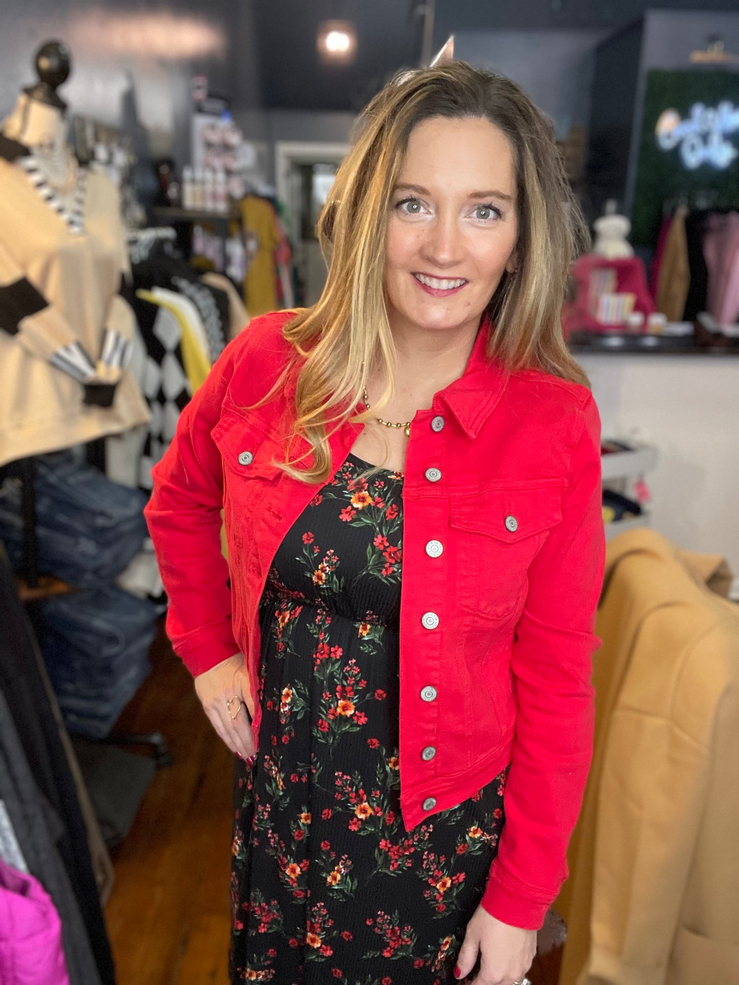 Flirty Floral Dress