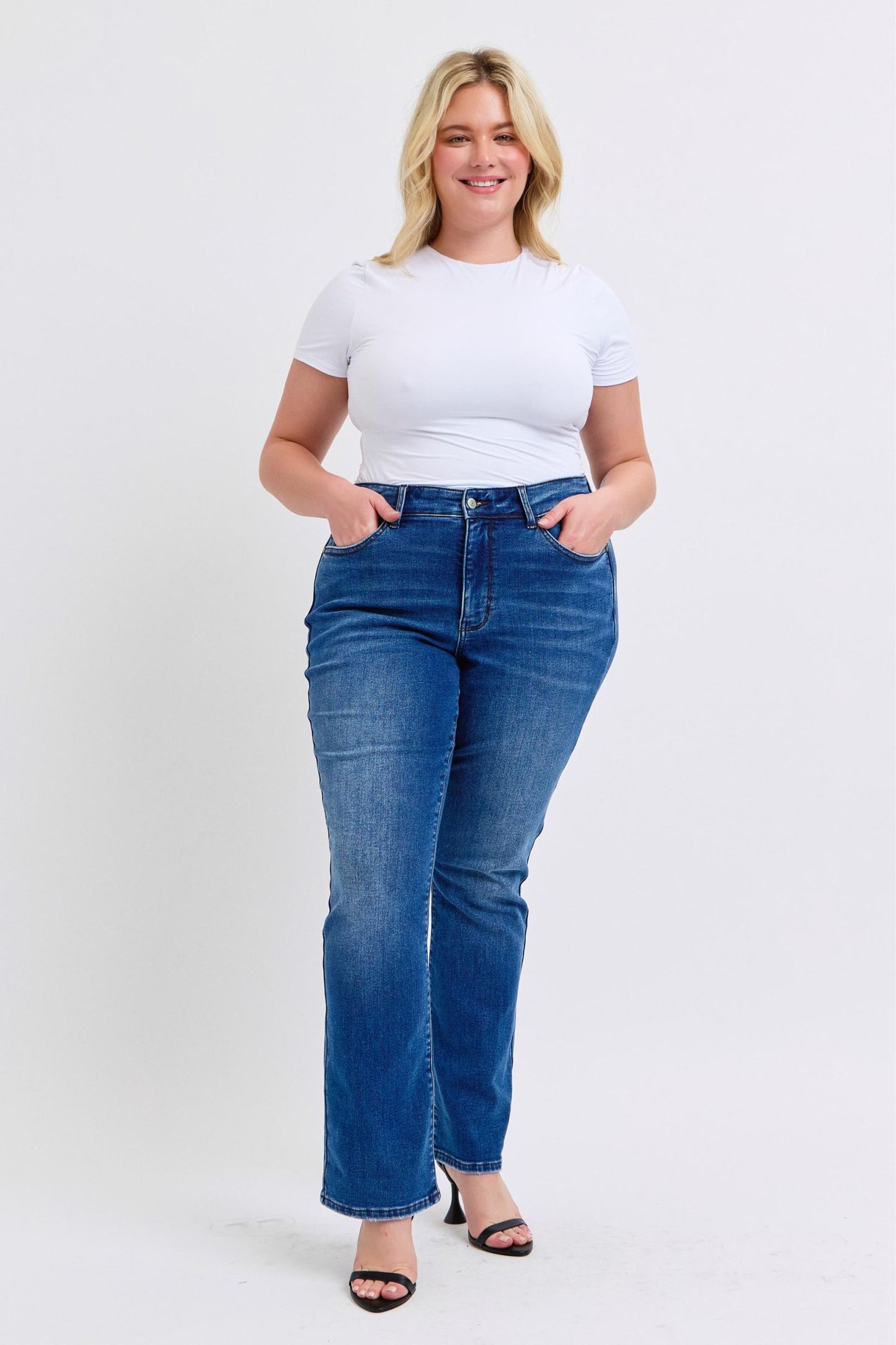 Judy Blue Bootcut Midrise Jeans
