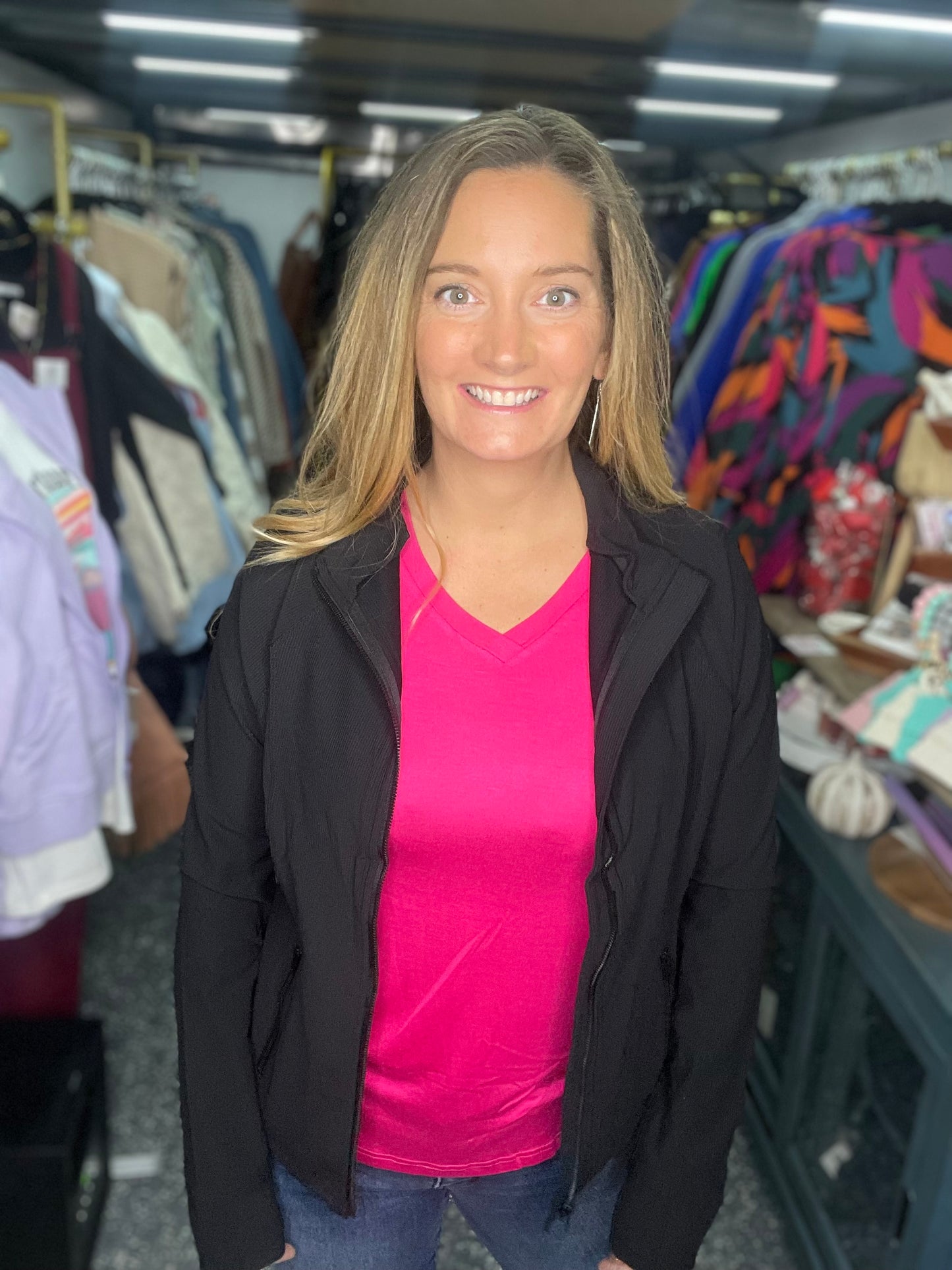 Work It Gurl Jacket in Black