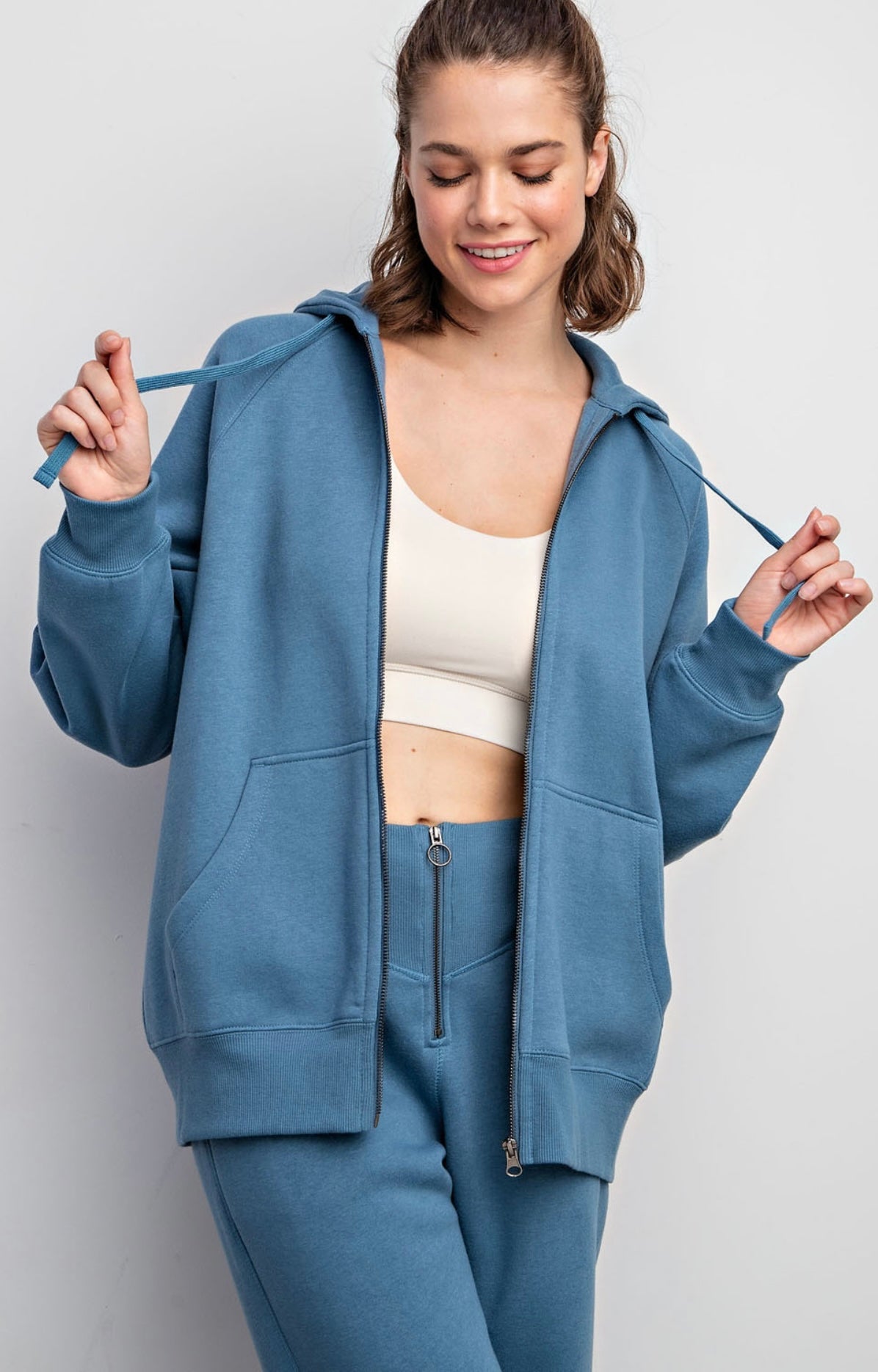 Bonfire Hoodie in Blue