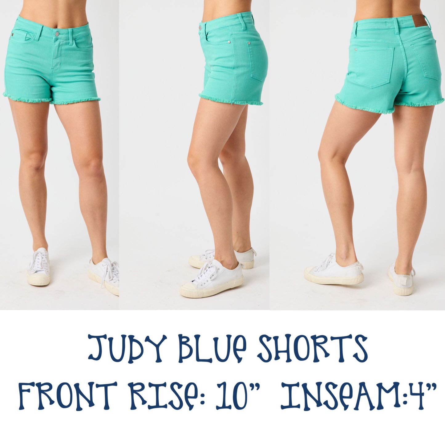 Turquoise Judy Blue Shorts