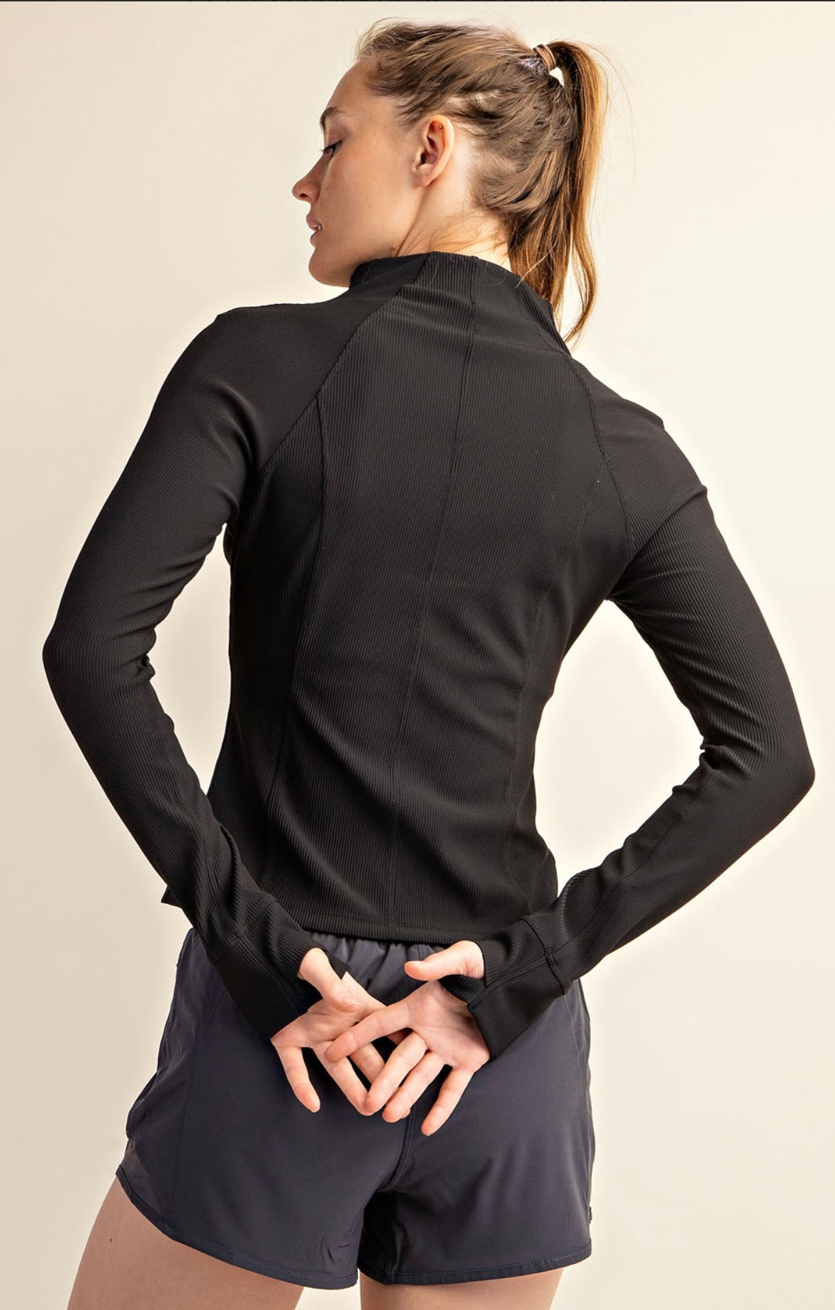 Work It Gurl Jacket in Black