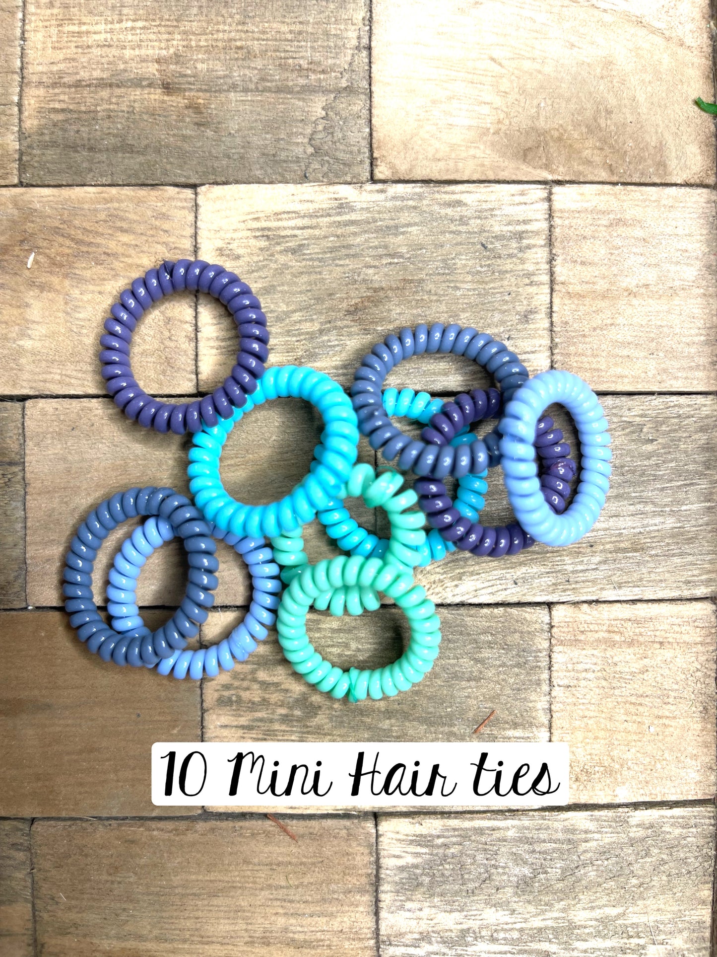 Spiral “no crease” Hair Ties