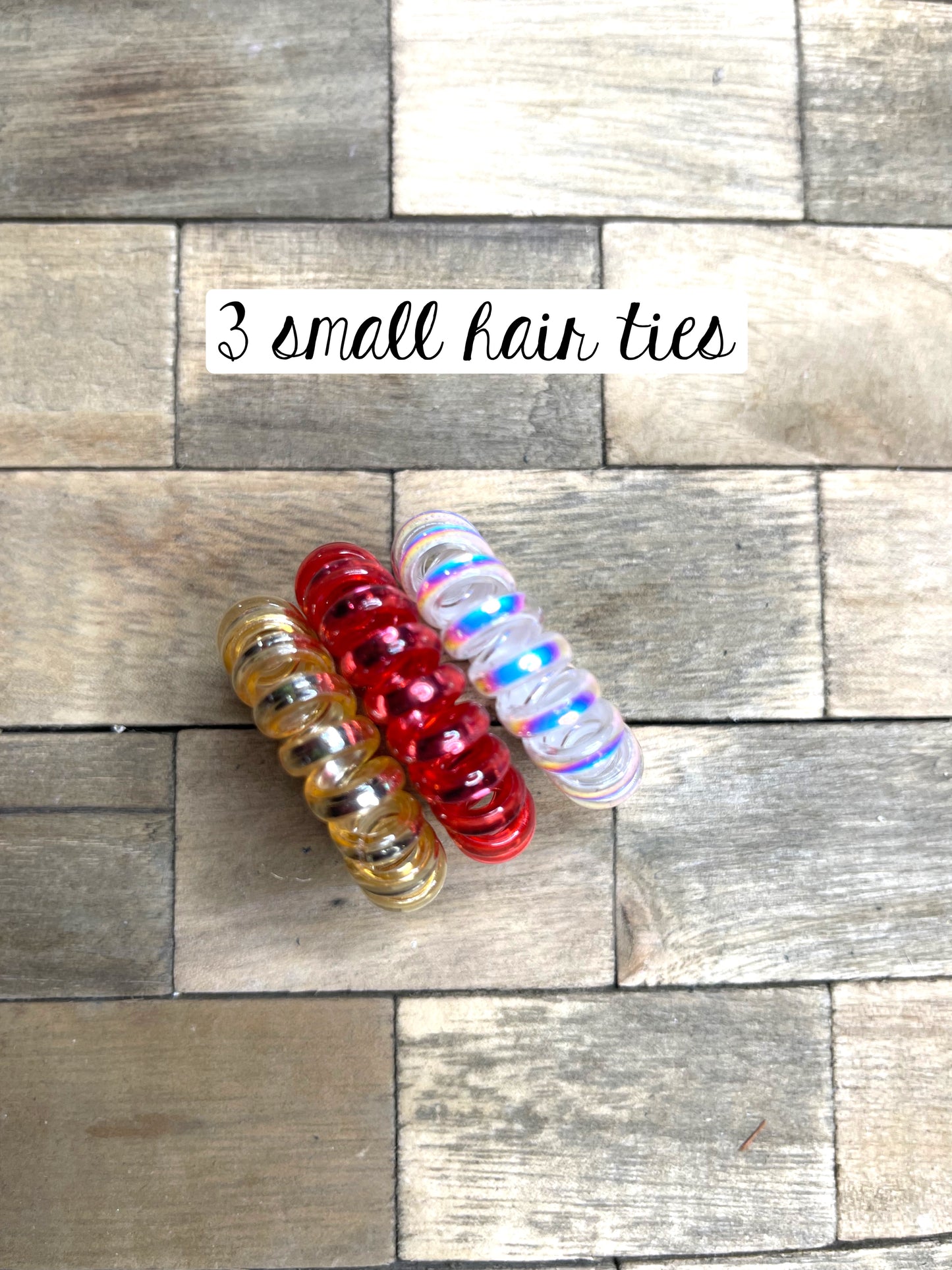 Spiral “no crease” Hair Ties