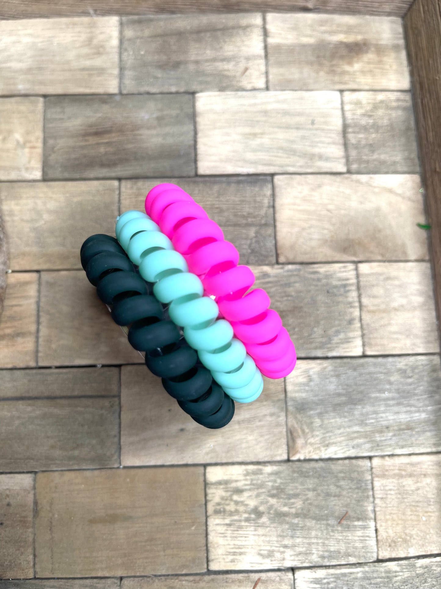 Spiral “no crease” Hair Ties