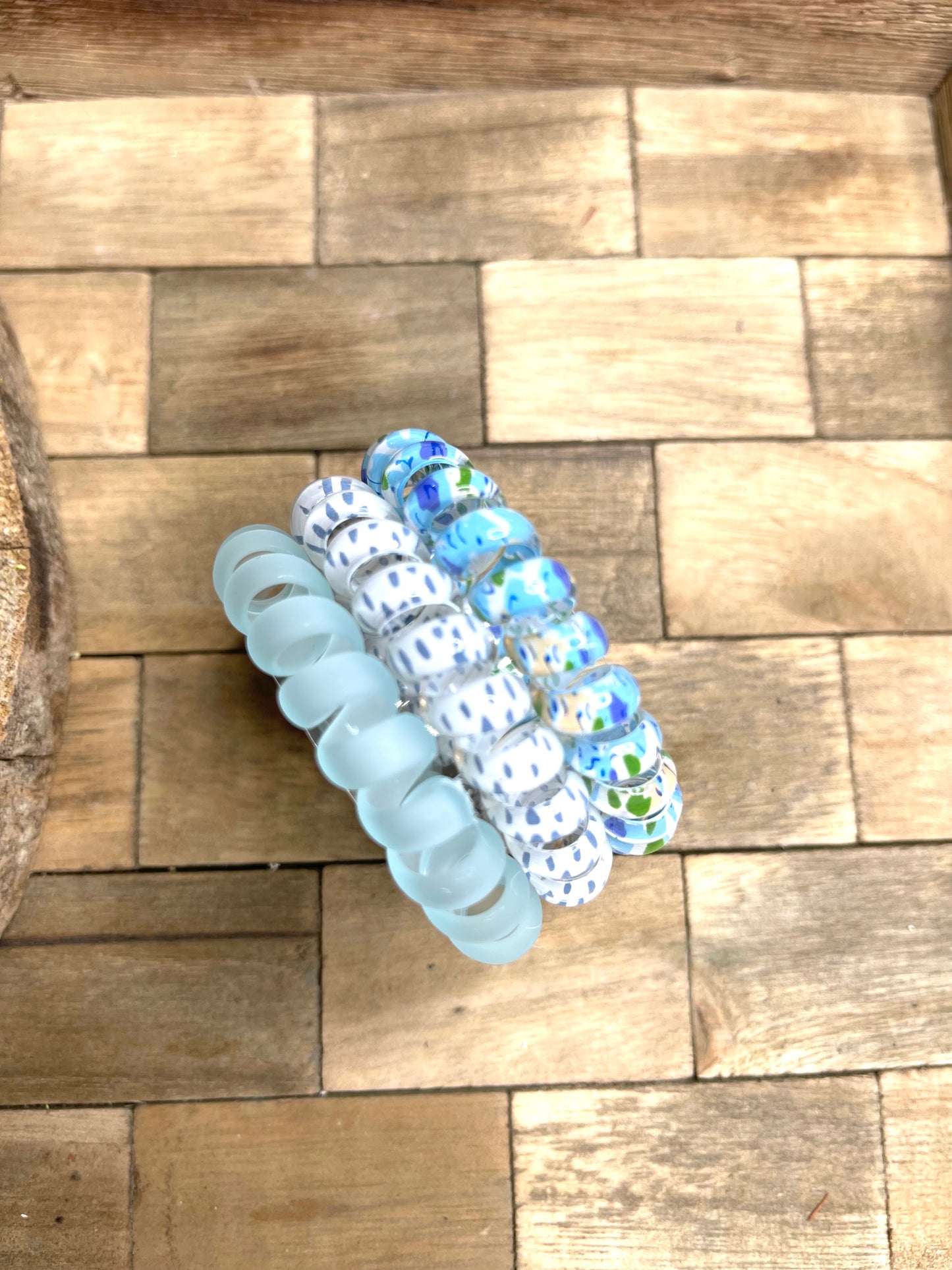 Spiral “no crease” Hair Ties