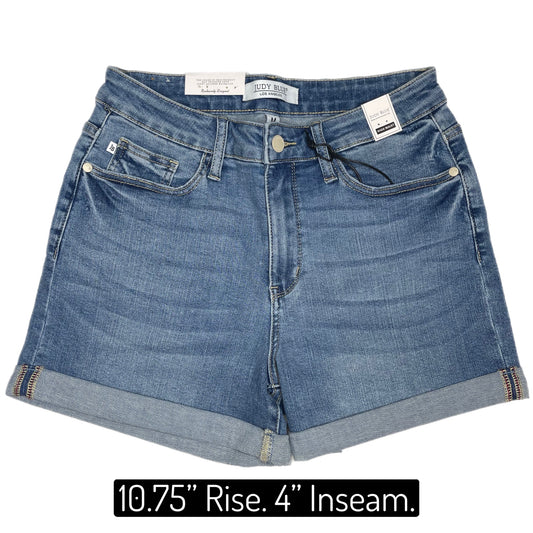 Judy Blue High Rise Cuffed Shorts