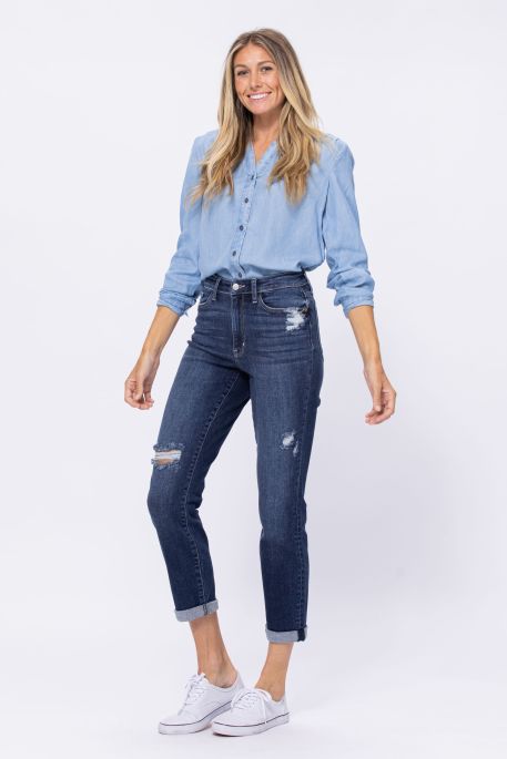 Judy Blue Boyfriend Denim